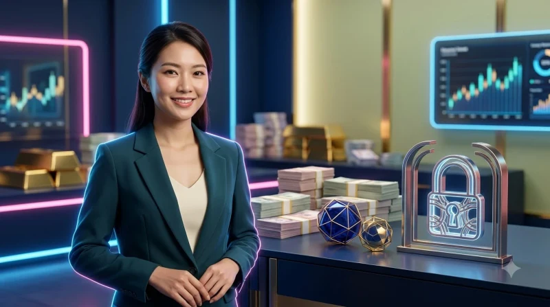 Biểu tượng cảnh báo và khiên bảo vệ bên cạnh điện thoại chơi xổ số ALO789