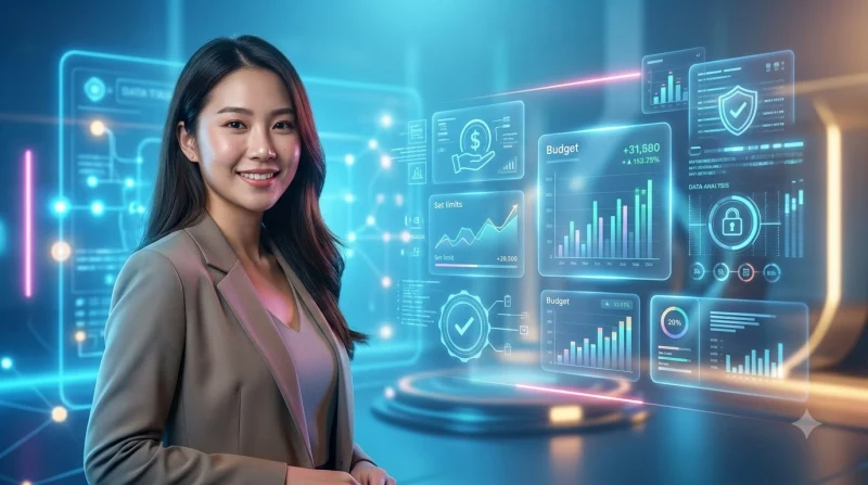 Giao diện minh họa việc quản lý ngân sách giải trí