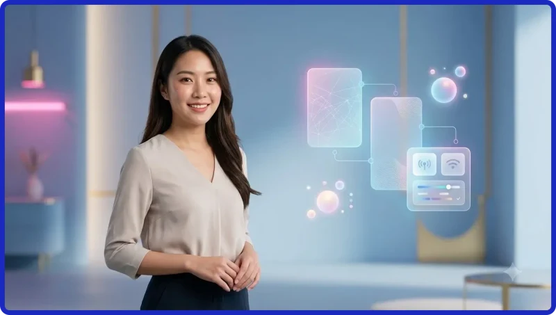 Hai điện thoại thông minh hiển thị giao diện ứng dụng ALO789 trên Android và iOS