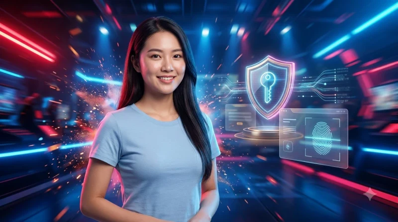 Minh họa các biện pháp bảo vệ tài khoản trực tuyến như xác thực hai yếu tố