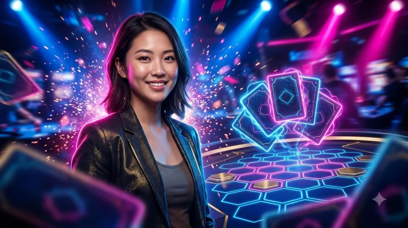 Minh họa hành động bắt đầu chơi poker cơ bản