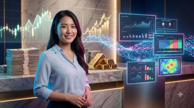 Minh họa lưu ý về biến động tỷ lệ và quản lý mức cược trong Cược thể thao điện tử ALO789.