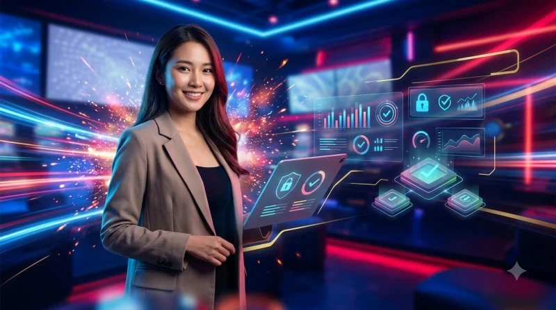 Minh họa quy trình đánh giá hệ thống quản lý tài khoản trực tuyến