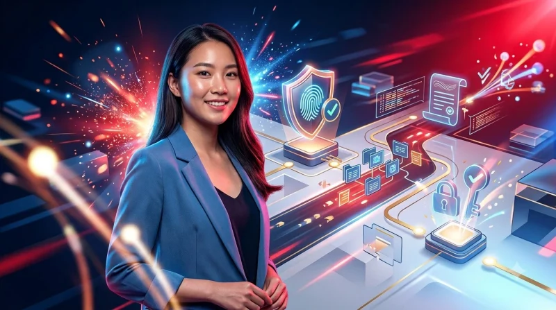 Minh họa quy trình mở tài khoản đơn giản và rõ ràng từng bước