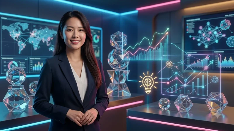 Người chơi mới tìm hiểu thuật ngữ rồng hổ ALO789 qua bảng thuật ngữ hologram