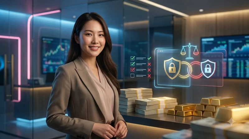 Người dùng chạm vào nút cảnh báo đỏ trên điện thoại với các liên kết bị gãy xung quanh