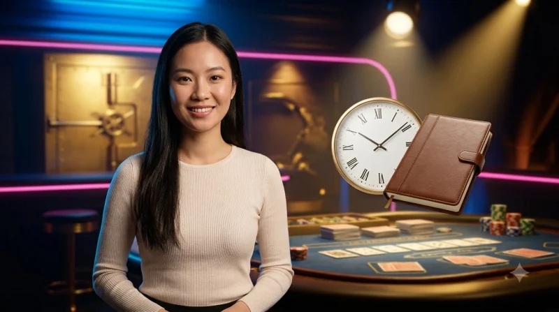 Người dùng điều chỉnh bảng điều khiển hologram về thời gian và ngân sách để quản lý giải trí trực tuyến